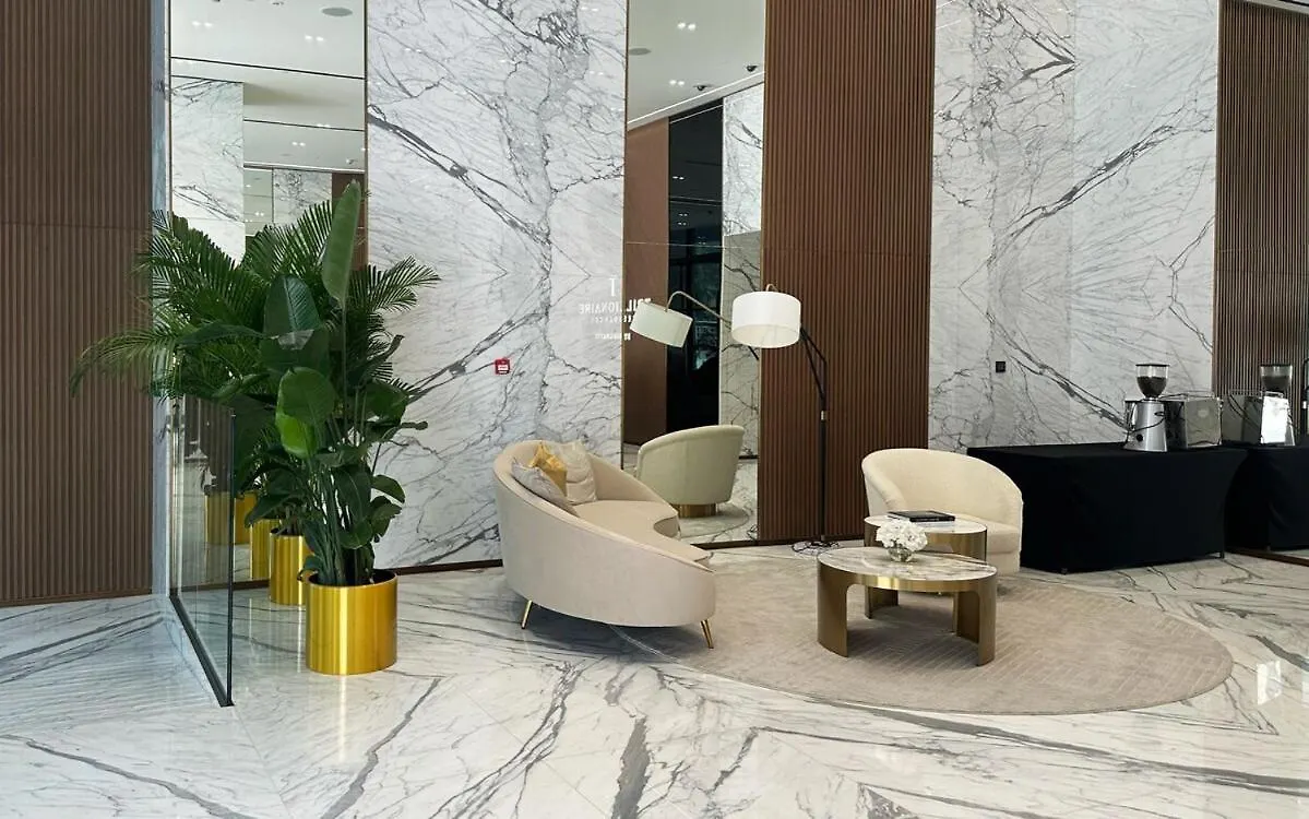 Apartment Waves - Luxe Studio With Jacuzzi & City Views Dubai